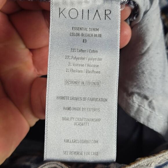 David Kollar Jeans Skinny 30x32 Rock Star Distressed Acid Wash - Picture 6 of 13